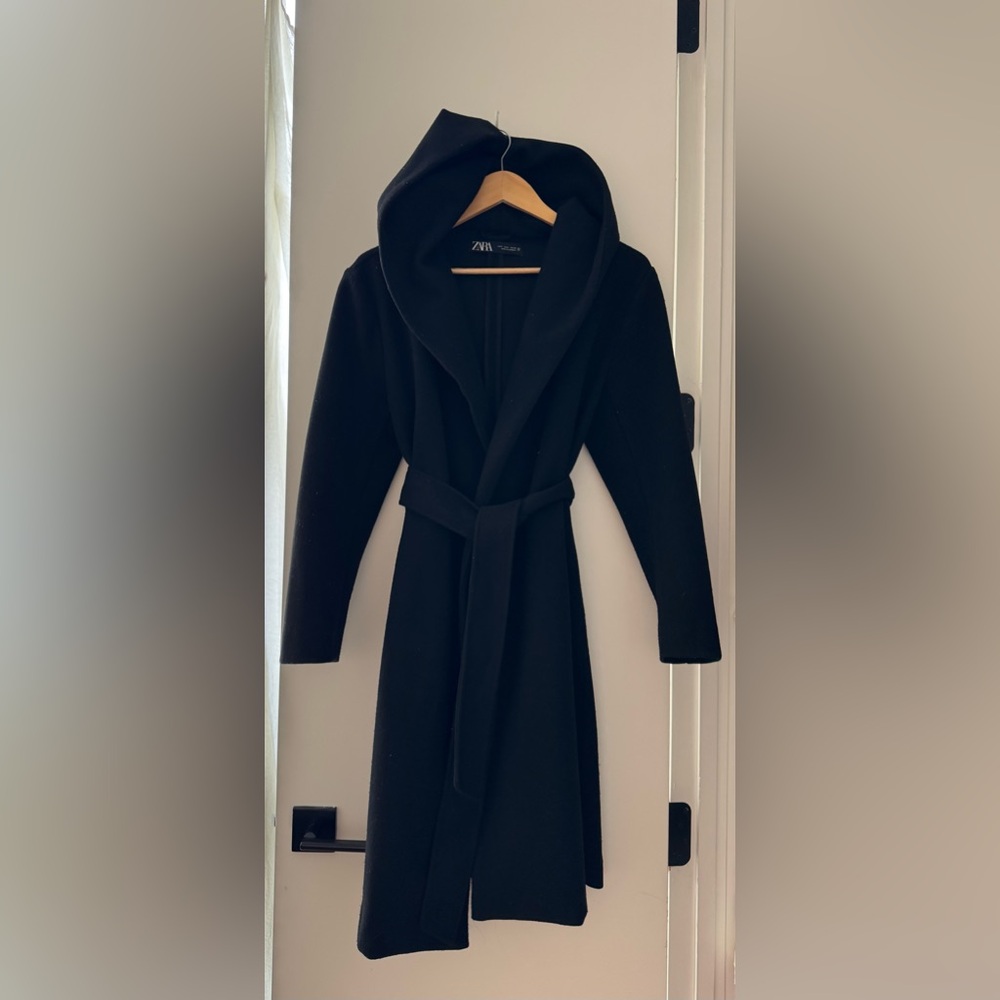 Zara European Black Coat